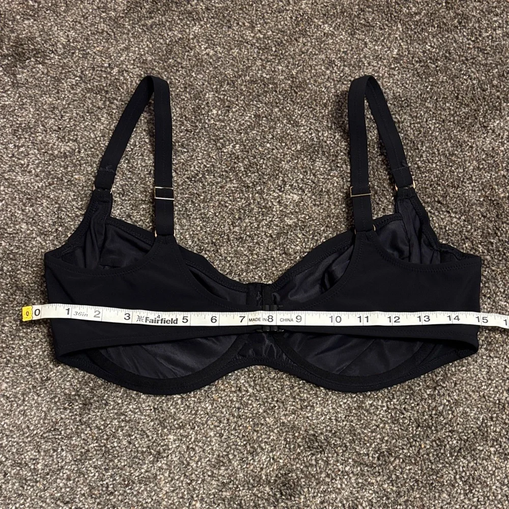 rosa faia Black Bikini Top - Picture 6 of 6